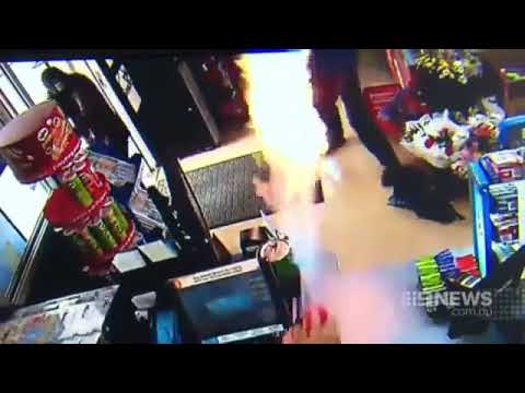 Огненный отпор грабителям