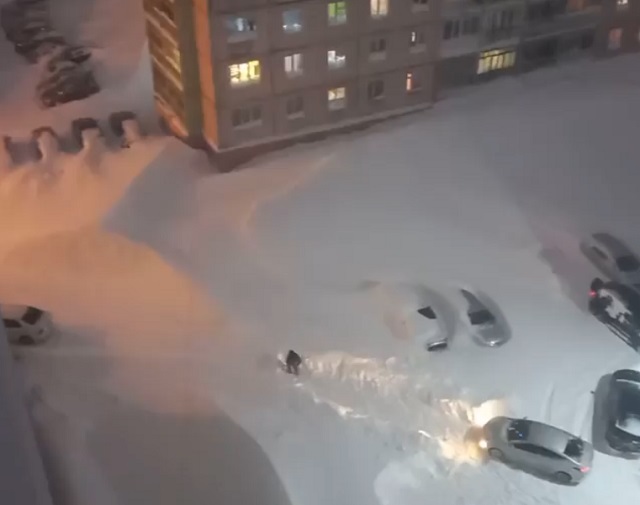 Типичное утро в Норильске