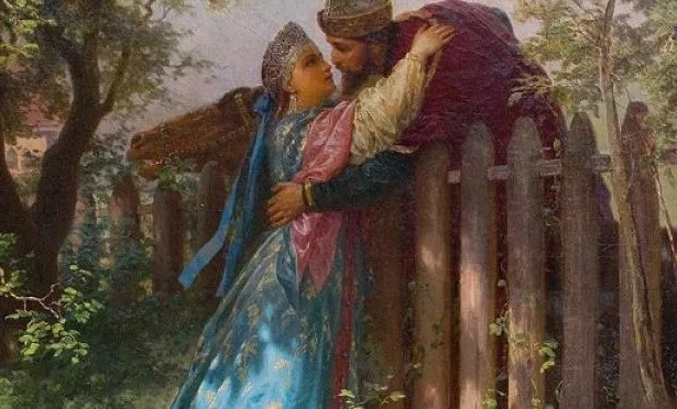 Как на Руси появился обычай целоваться в губы