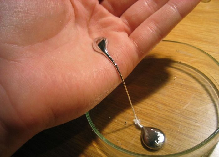 Загадочные свойства ртути