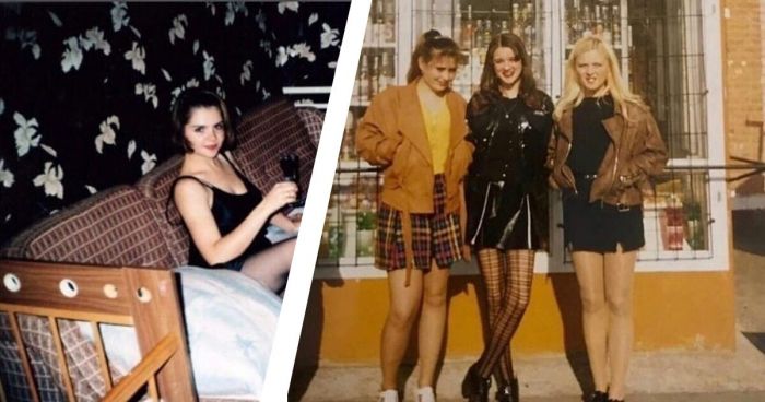 Как выглядели девушки в лихие 90-е