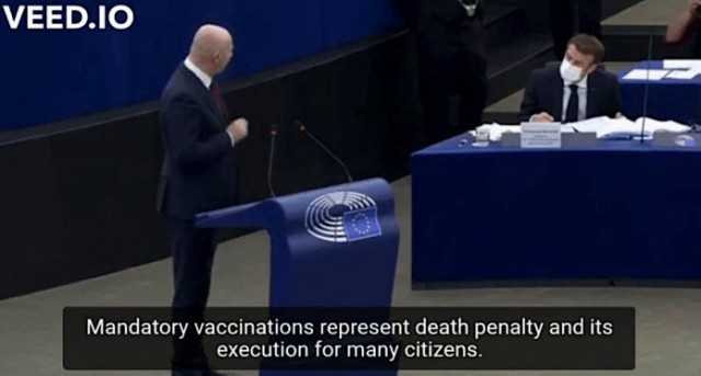"Массовое убийство граждан": пламенная речь хорватского парламентария ЕС против корона-диктатуры