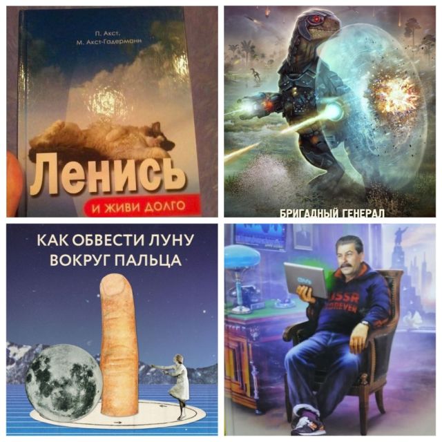 Безумные обложки книг
