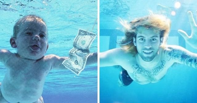 Как изменились люди, фотографии которых использовали для обложек альбомом известных групп