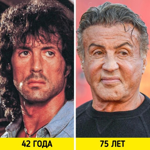 Красавчики Голливуда в молодости и сейчас