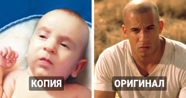 Дети, которые уж больно сильно кого-то напоминают