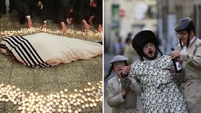 Для чего евреи ложатся в свежевырытую могилу, зачем напиваются раз в год - и другие странные еврейские традиции