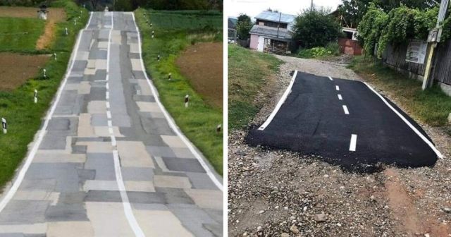 Великолепно отремонтированные дороги, от которых глаза слезятся