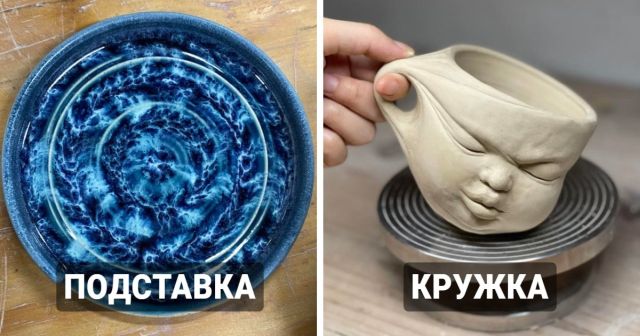 Подборка крутого керамического креатива