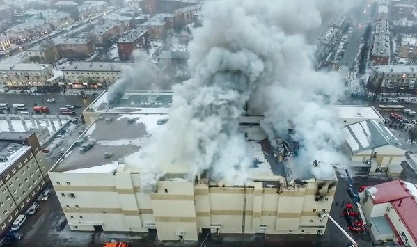 Пять лет назад, 25 марта 2018 года, произошёл пожар в «Зимней вишне»