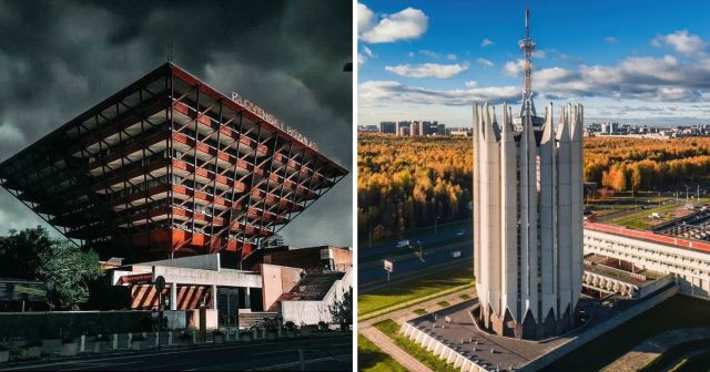 Впечатляющие постройки в стиле советского брутализма