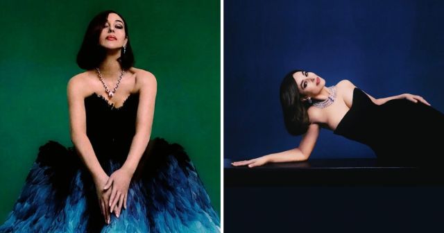 Красивая и женственная фотосессия Моники Беллуччи для журнала Vanity Fair