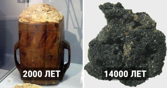 Подборка самых древних продуктов в мире, которые были найдены археологами и учеными
