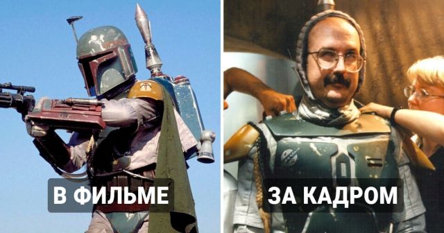 Интересные закадровые снимки, в которых известные персонажи показаны без масок