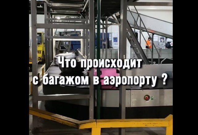 Что происходит с багажом в аэропорту