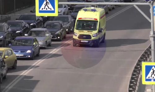 Скорая в Воронеже благодарит велосипедистов⁠⁠