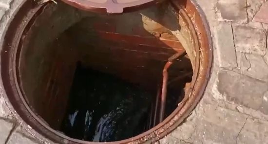 Так выглядит один из участков коллектора реки Неглинка сразу после мощного ливня