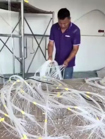Звездный потолок с оптоволокном⁠⁠