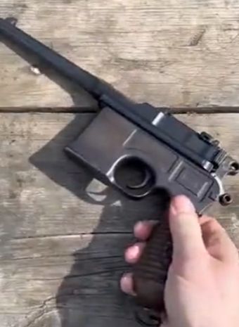 Маузер К96 (нем. Mauser C96 от Construktion 96)