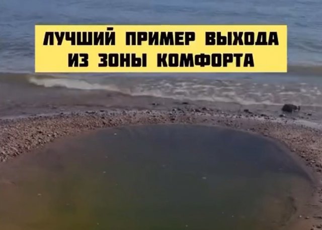 Философский пример, как нужно выходить из зоны комфорта