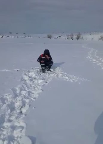 Мощная рыба! Судя по всему, где-то в Башкирии⁠⁠