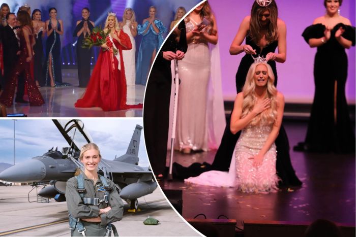 В этом году звание “Мисс Америка” было присуждено офицеру ВВС США