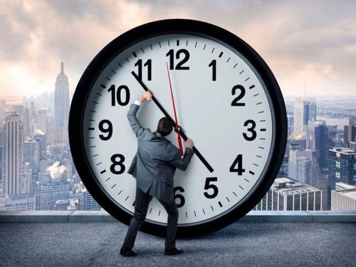 Как поступить, если время, по вашему мнению, идет слишком быстро?