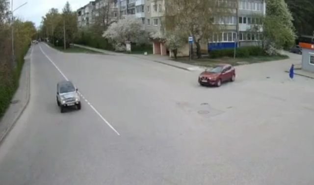 Самая нелепая авария дня