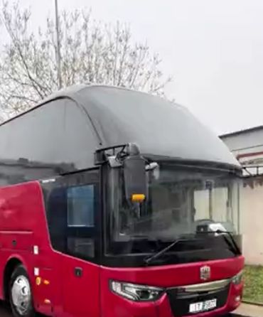 Где спит водитель автобуса