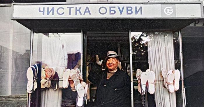 Уличный сервис в СССР