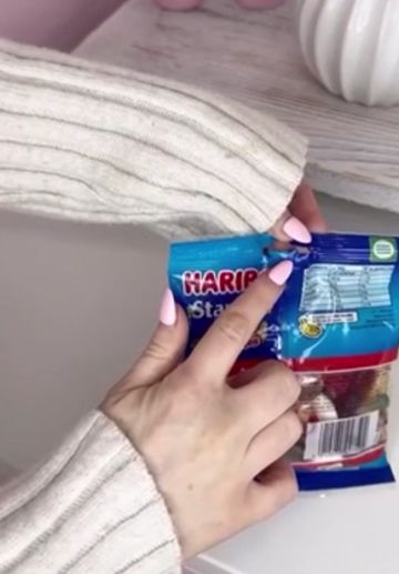 Как правильно открывать пачки с мармеладом