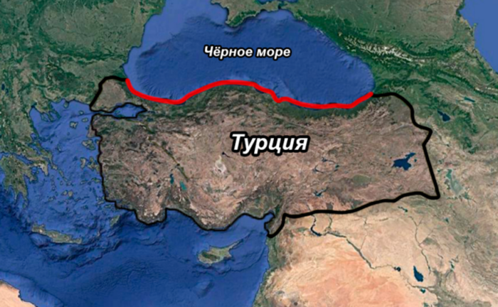 Почему на побережье Черного моря в Турции почти не развиты туристические курорты?