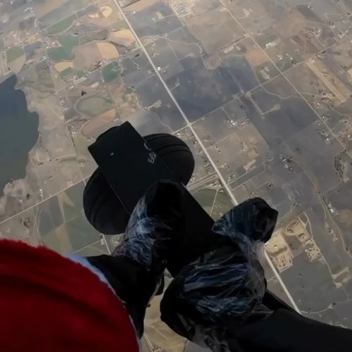 Тестируем маленький парашют с Алиэкспресса