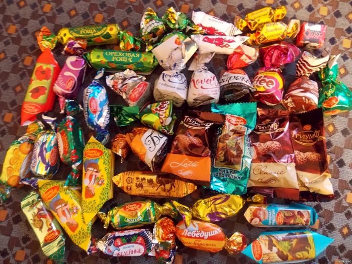 Какие советские конфеты считались самыми вкусными и до сих пор продаются?