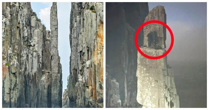 На вершине высокой скалы нашли двух напуганных мужчин