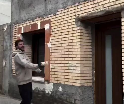 Штукатурка под камень⁠⁠