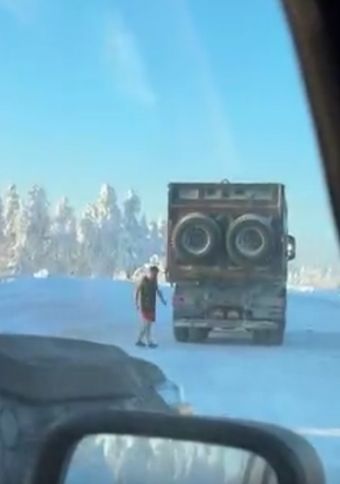 Суровый дальнобойщик
