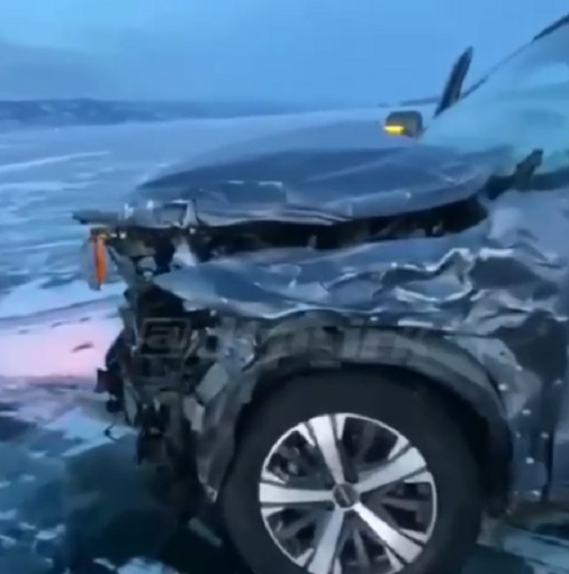 Загадочное ДТП на Байкале: Haval против судна на воздушной подушке