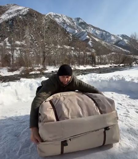 Зимний отдых на природе