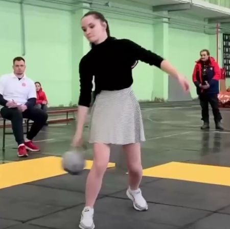 Гимнастика, где можно допустить только одну ошибку⁠⁠