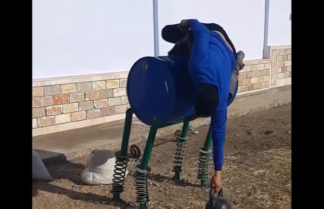 Тренировка для настоящего джигита