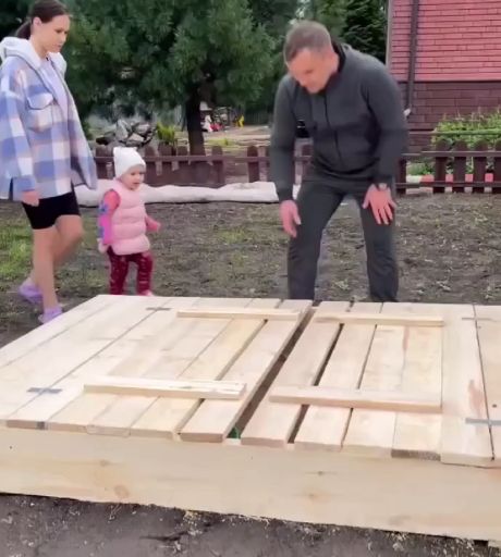 Песочница от папы⁠⁠
