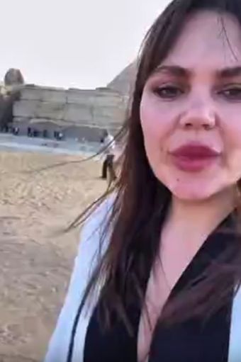 «Сфинктер»: мама привезла детей в Египет, чтобы показать им одно из Чудес света