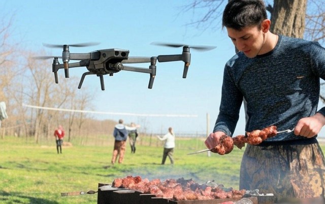 Дроны МЧС будут контролировать любителей шашлыков и наказывать за нарушения