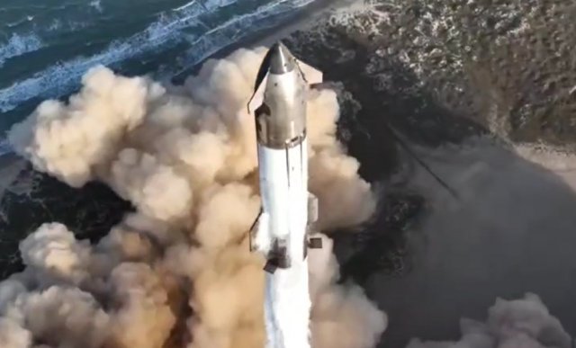 SpaceX потеряла Starship во время испытательного запуска