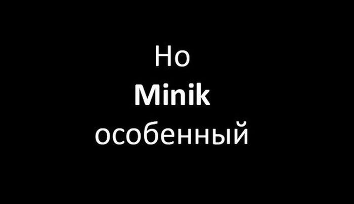 История про кота Миник (9 картинок)