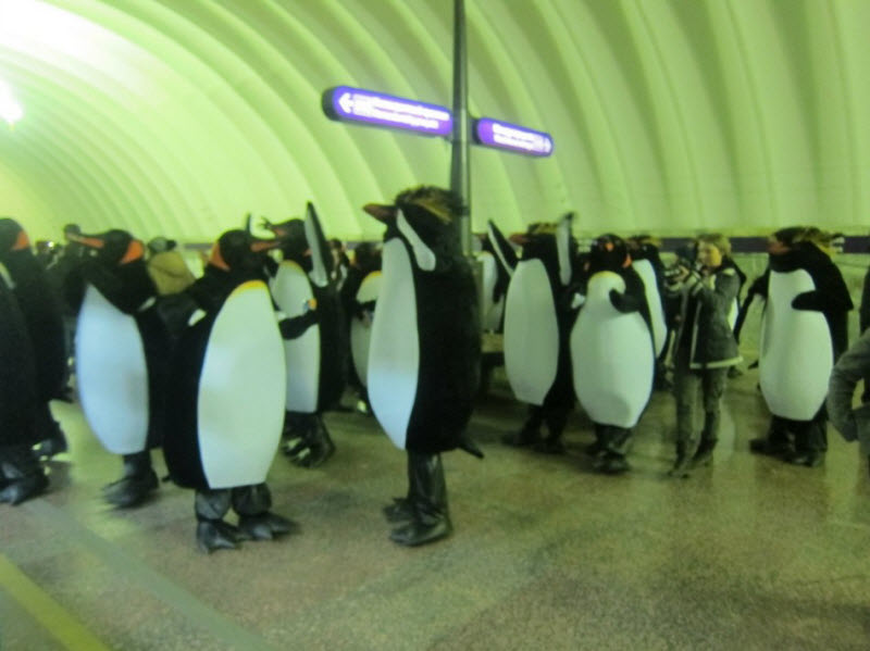 Модники из российского метрополитена