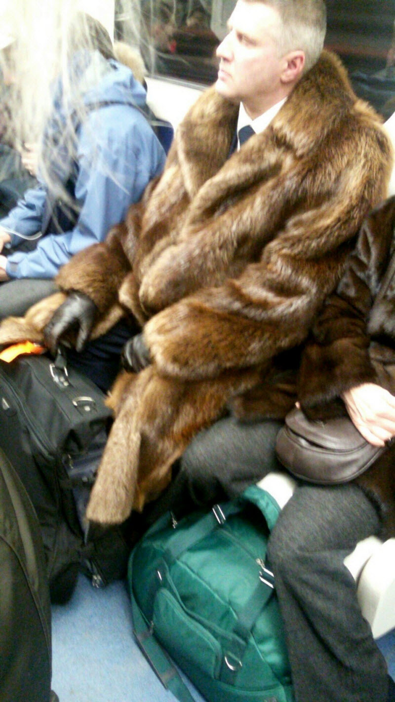Модники из российского метрополитена