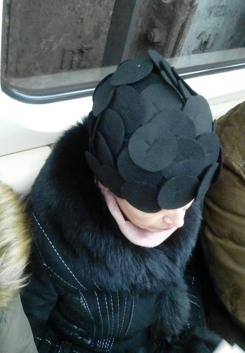 Модники из российского метрополитена
