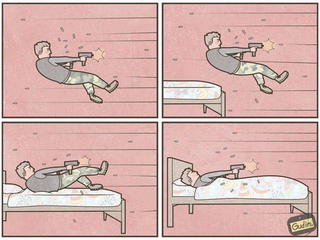 Смешные комиксы